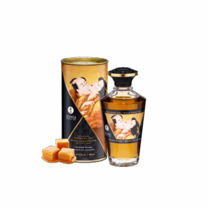 Huile chauffante aphrodisiaque - arôme caramel