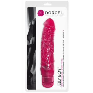 Vibromasseur Jelly Boy - Rose