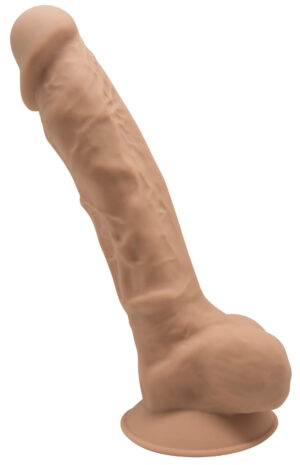 Gode Réaliste Caramel Double Densité - 17,5 cm