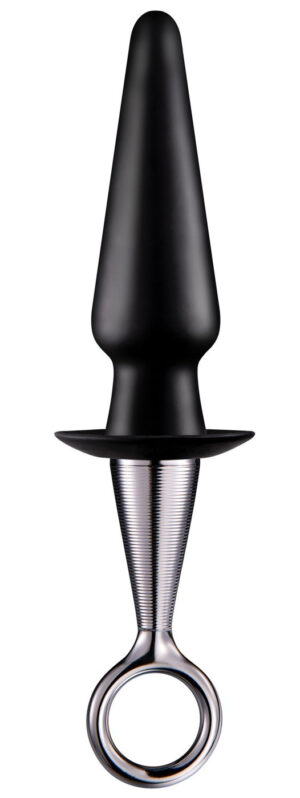 Plug Anal Conique avec Poignée - 22 cm