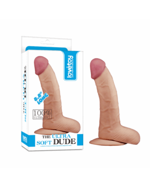 Gode Réaliste Ultra Soft Dude - 22 cm