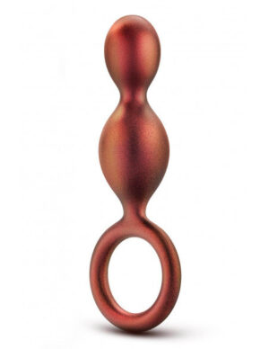 Anal Adventures Matrix Silicone Duo Loop Plug Copper